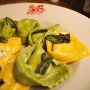 Tortelloni alle erbette (ricotta e spinaci)